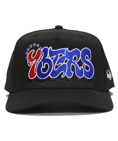 "76ERS" SPELL OUT (BLACK)
