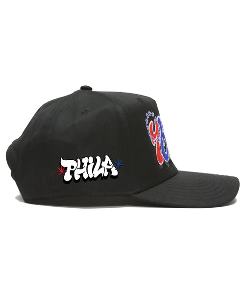 "76ERS" SPELL OUT (BLACK)