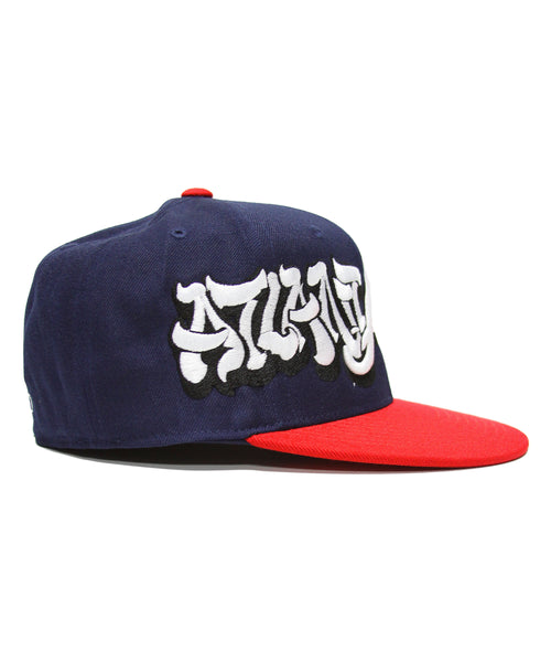 "BRAVES" 2-TONE FITTED CAP