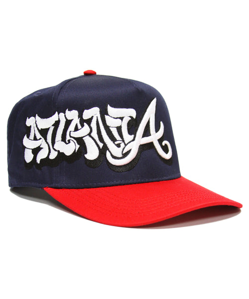 "BRAVES" 2-TONE FITTED CAP