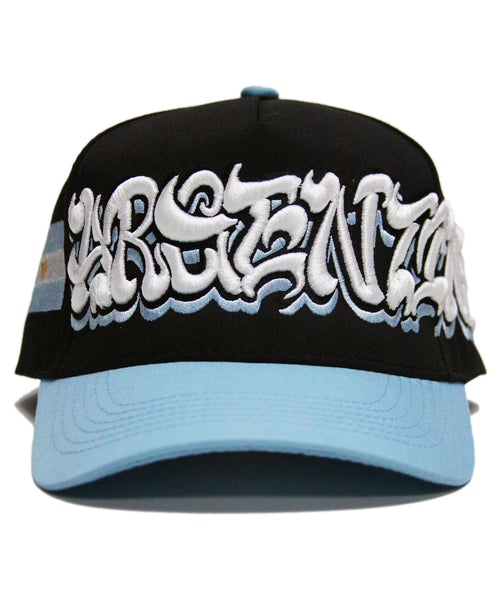 "ARGENTINA" SPELL OUT (BLK/SKY)