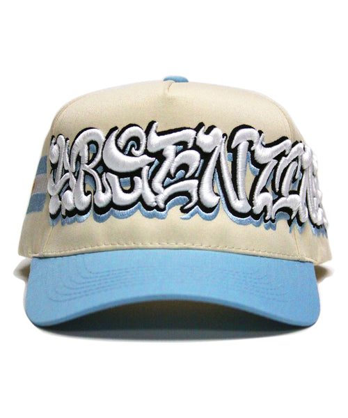 "ARGENTINA" SPELL OUT (CREAM/SKY)