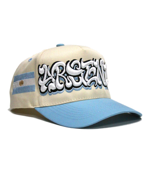 "ARGENTINA" SPELL OUT (CREAM/SKY)