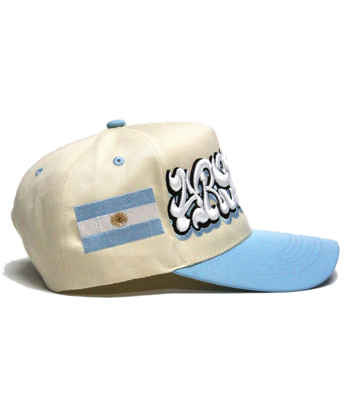 "ARGENTINA" SPELL OUT (CREAM/SKY)