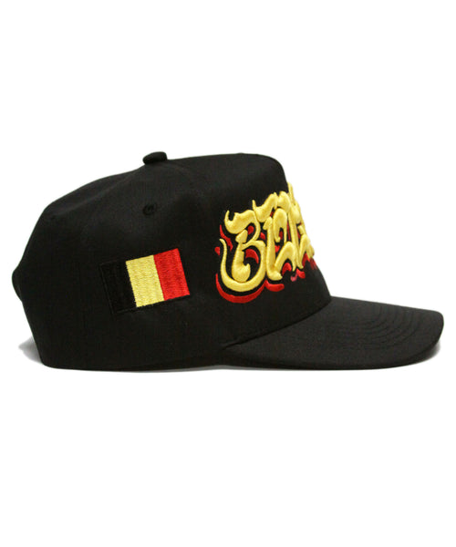 "BELGIUM" SPELL OUT (BLACK)