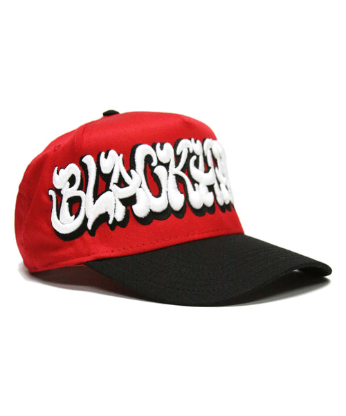 "BLACKHAWKS" SPELL OUT (RED/BLK)