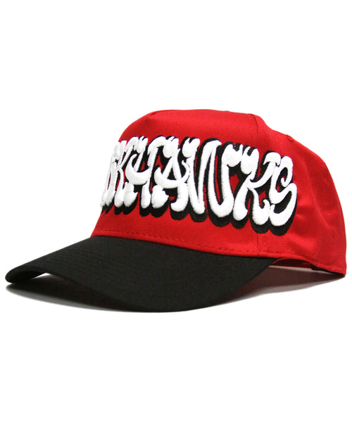 "BLACKHAWKS" SPELL OUT (RED/BLK)