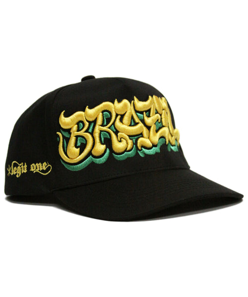 "BRAZIL" SPELL OUT (BLACK)