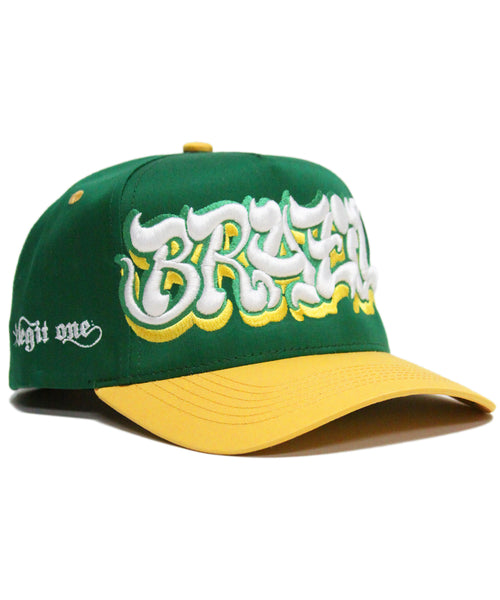 "BRAZIL" SPELL OUT (GRN/GOLD)