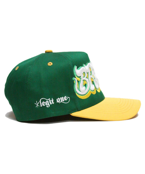"BRAZIL" SPELL OUT (GRN/GOLD)