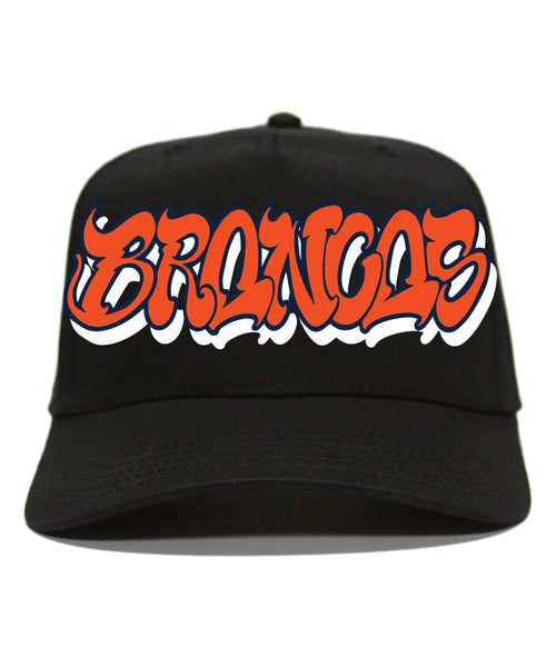 "BRONCOS" SPELL OUT (BLACK)