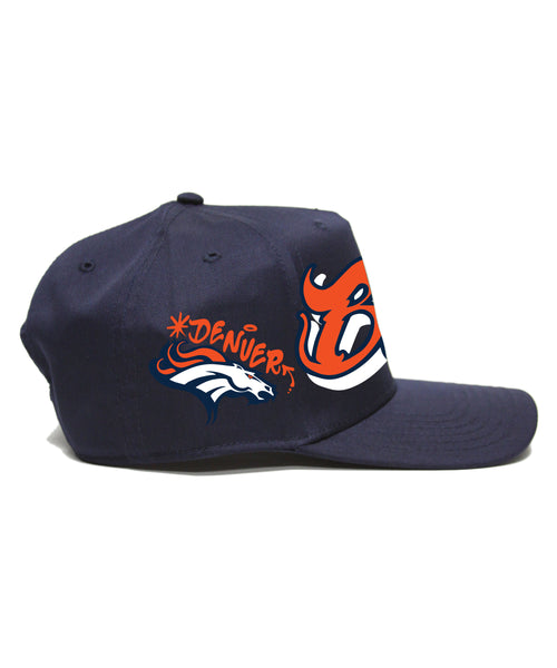 "BRONCOS" SPELL OUT (NAVY)