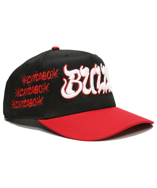 "BULLS" SPELL OUT (BLK/RED)