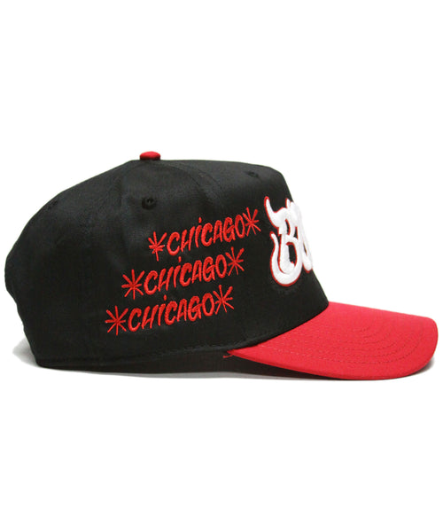 "BULLS" SPELL OUT (BLK/RED)