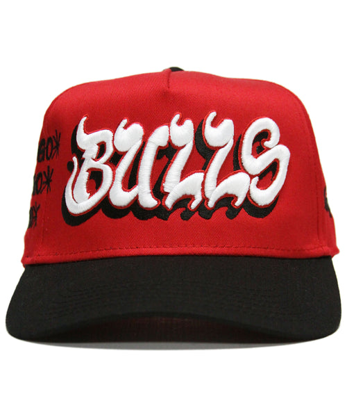 "BULLS" SPELL OUT (RED/BLK)