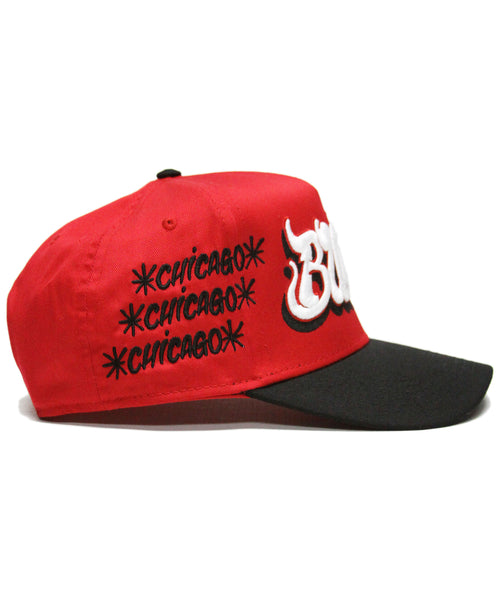 "BULLS" SPELL OUT (RED/BLK)