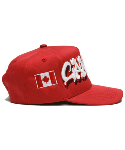 "CANADA" SPELL OUT (RED)