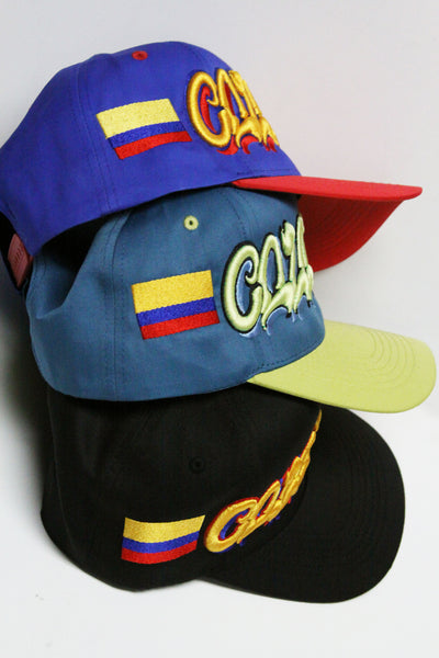 "COLOMBIA" SPELL OUT (BLUE/RED)