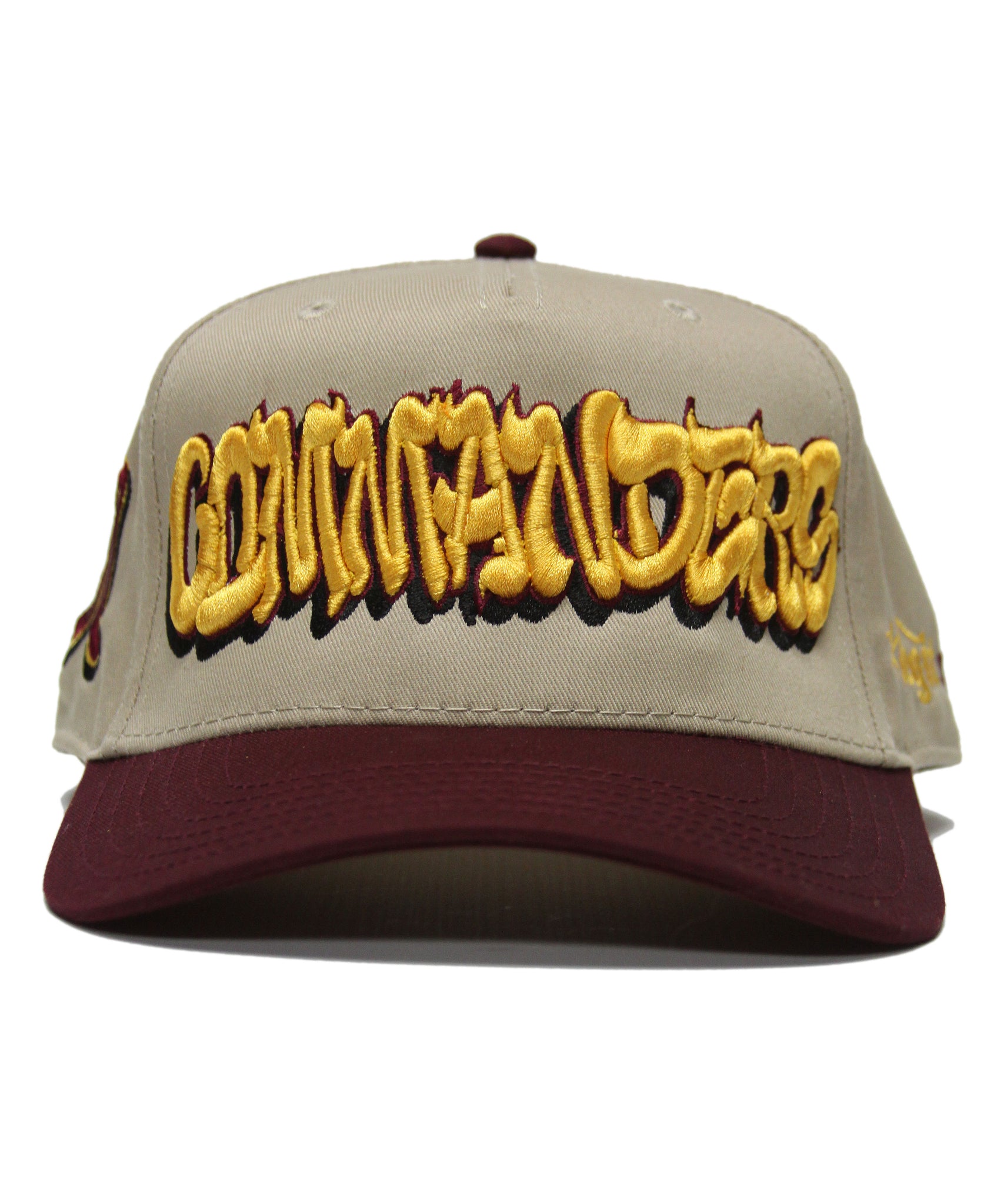 "COMMANDERS" SPELL OUT (2-TONE)