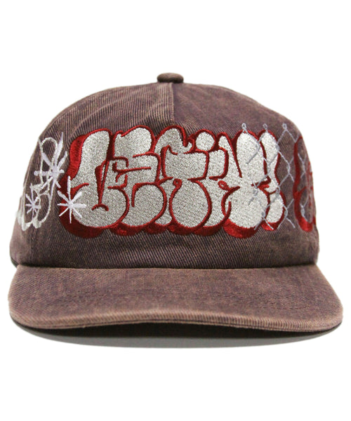[1 OF 1]  BURGUNDY/SILVER THROWIE (WINE)
