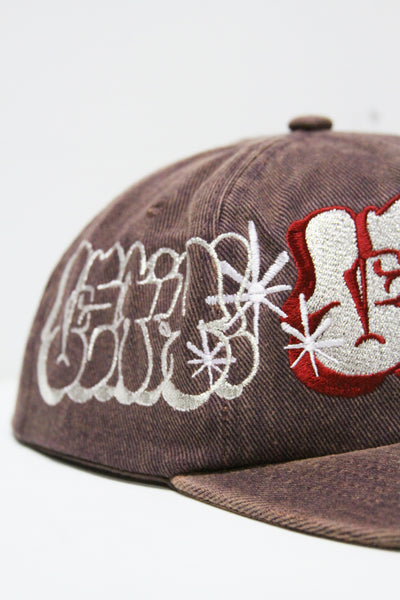 [1 OF 1]  BURGUNDY/SILVER THROWIE (WINE)