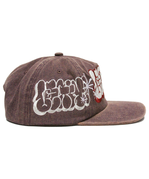 [1 OF 1]  BURGUNDY/SILVER THROWIE (WINE)
