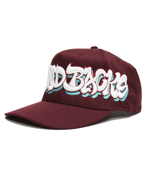 "D BACKS" SPELL OUT (BURGUNDY)