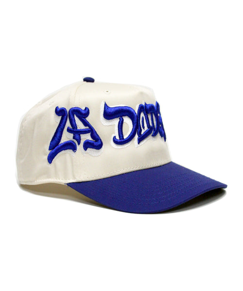 "DODGERS" SPELL OUT (CREAM/BLUE)