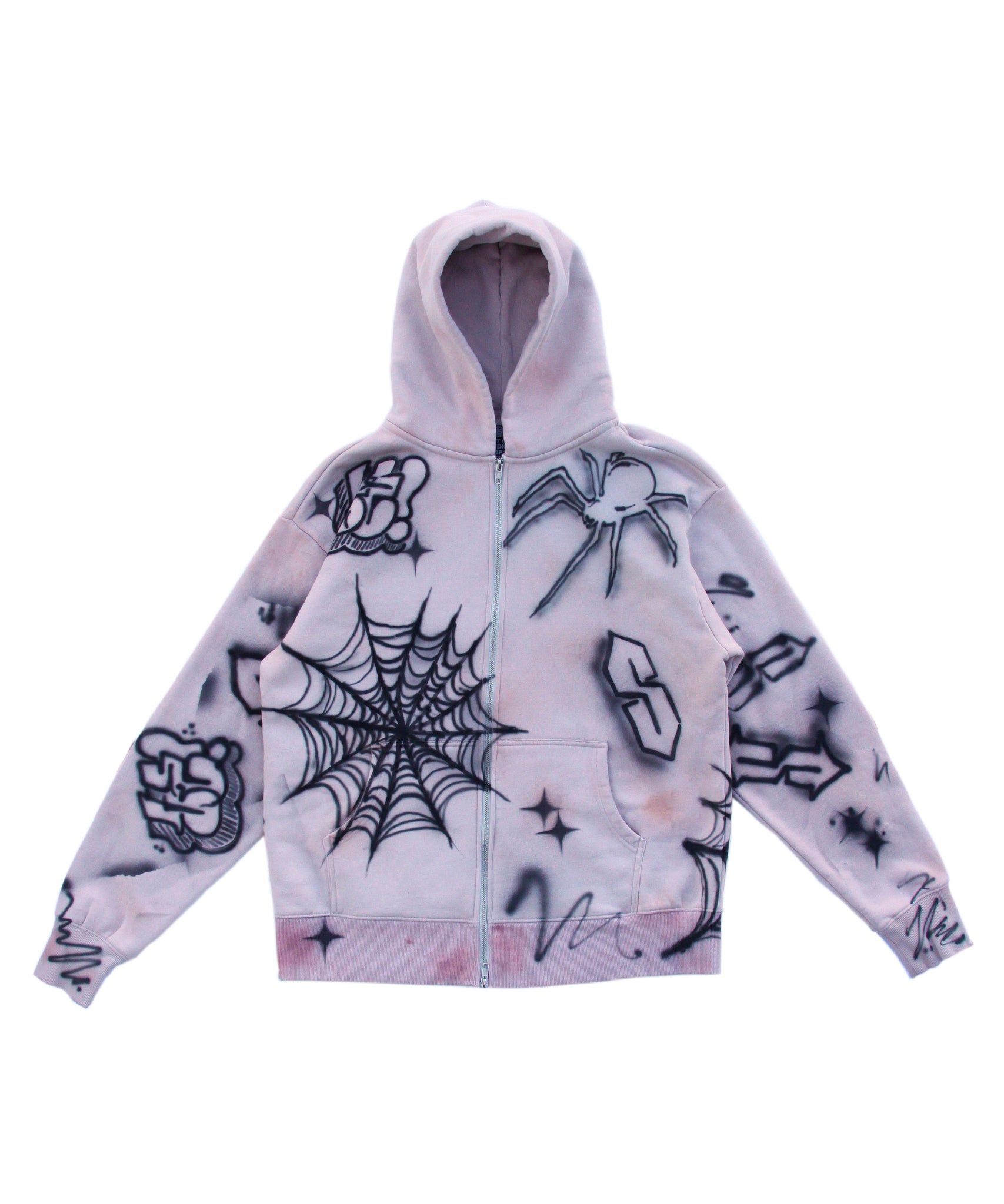 [1 OF 1] "DOODLES" ZIP-UP HOODIE