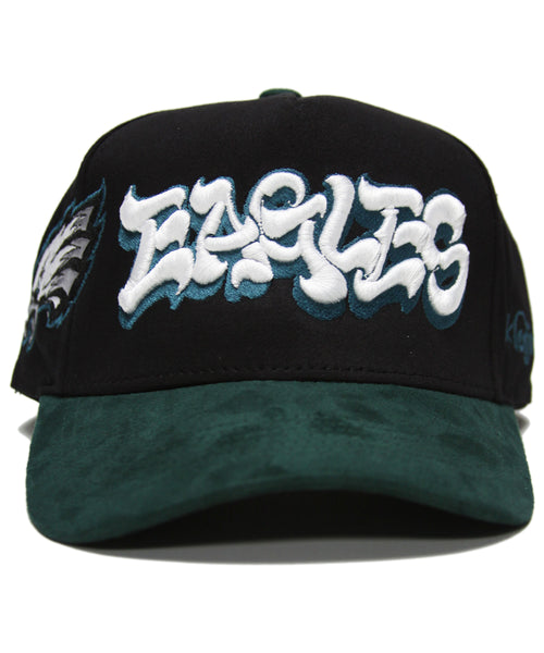 "EAGLES" 2-TONE (BLK/GRN)