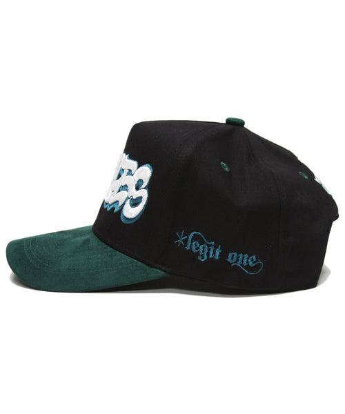 "EAGLES" 2-TONE (BLK/GRN)