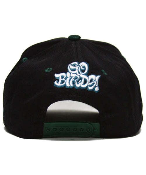 "EAGLES" 2-TONE (BLK/GRN)