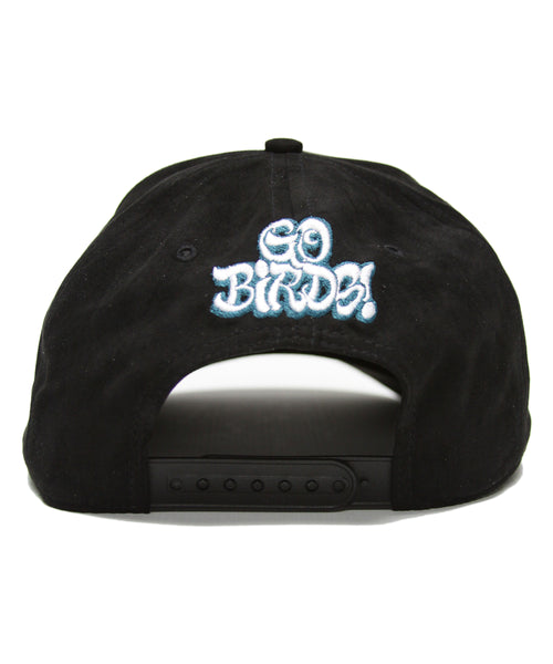 "EAGLES" SPELL OUT (BLK SUEDE)