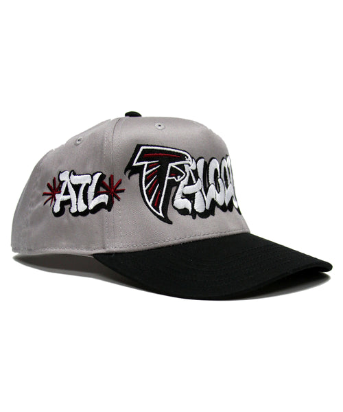 "FALCONS" SNAP BACK (GREY/BLK)