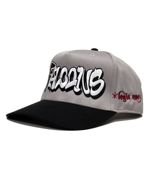 "FALCONS" SNAP BACK (GREY/BLK)