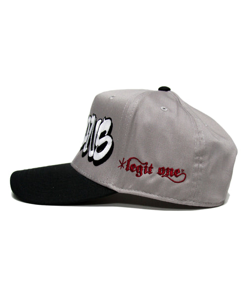 "FALCONS" SNAP BACK (GREY/BLK)