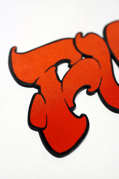 "FUCK OFF" DIE CUT (2 PIECE)