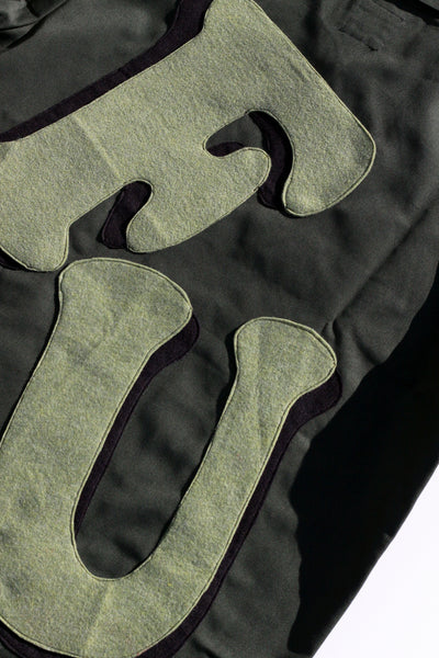 "FU UNIVERSITY®" ½ ZIP (OLIVE)