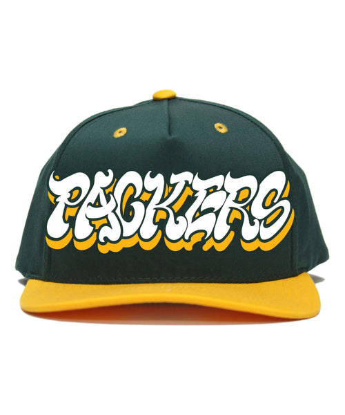 "PACKERS" SPELL OUT (GRN/GOLD)