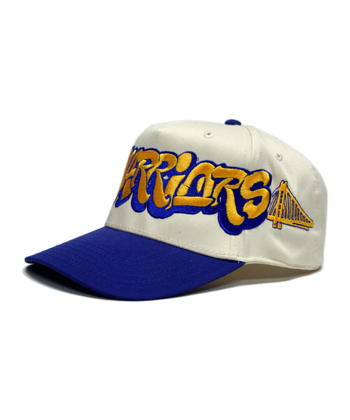 GS WARRIORS SNAPBACK (CREAM/BLUE)