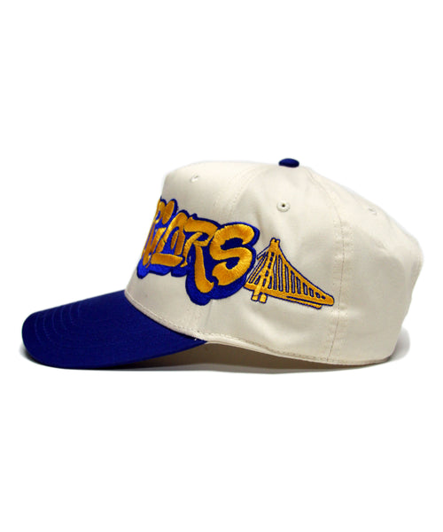 GS WARRIORS SNAPBACK (CREAM/BLUE)