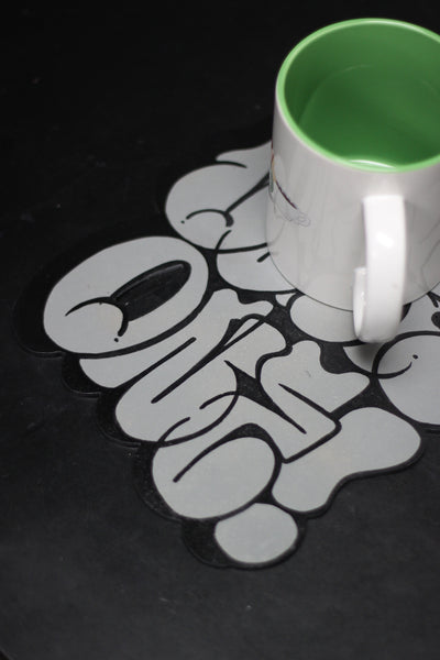 "LEGIT ONE®" DIE CUT THROWIE (GRY/BLK)