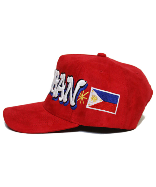 "KAIBIGAN" SPELL OUT (JUFRAN RED SUEDE)