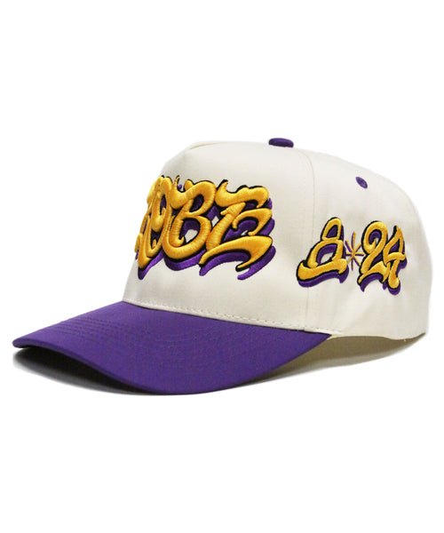 "KOBE" SPELL OUT (CREAM/PURPLE)