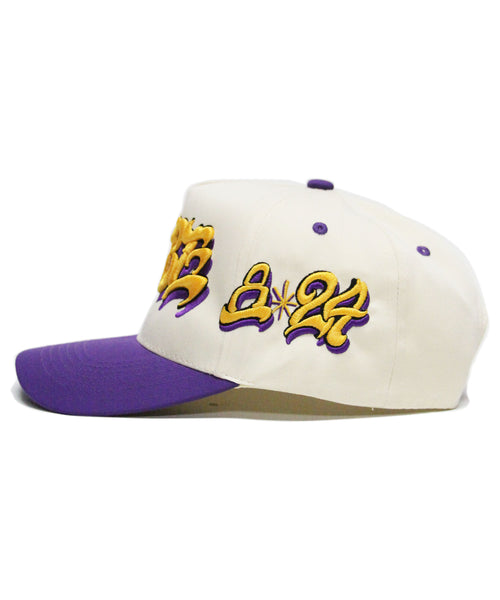 "KOBE" SPELL OUT (CREAM/PURPLE)