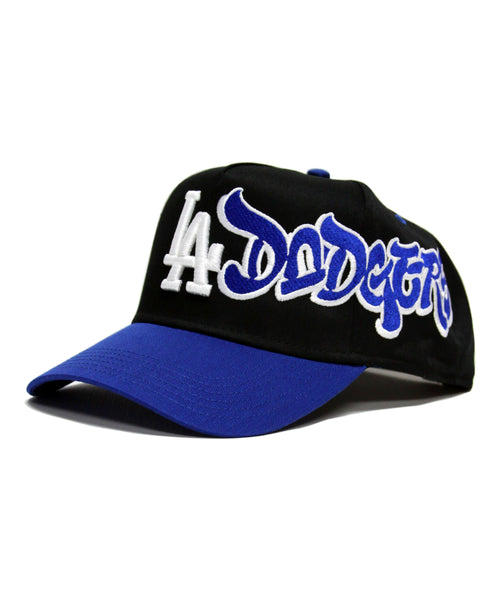 LA DODGERS SNAPBACK (BLACK/BLUE)