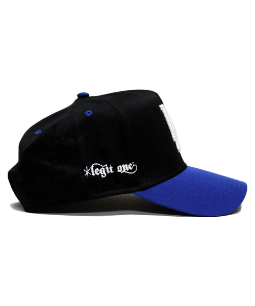 LA DODGERS SNAPBACK (BLACK/BLUE)