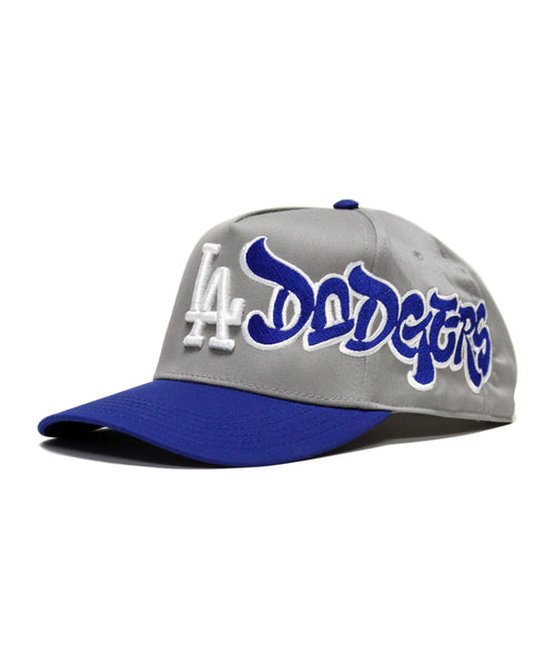 LA DODGERS SNAPBACK (GREY/BLUE)