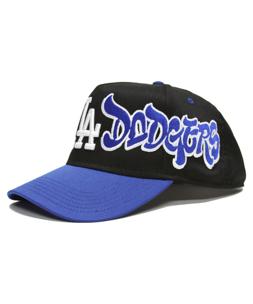 "WSC" 2-TONE SNAPBACK (BLK/BLUE)
