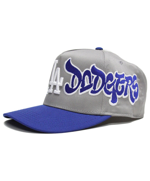 "WSC" 2-TONE SNAPBACK (GREY/BLUE)